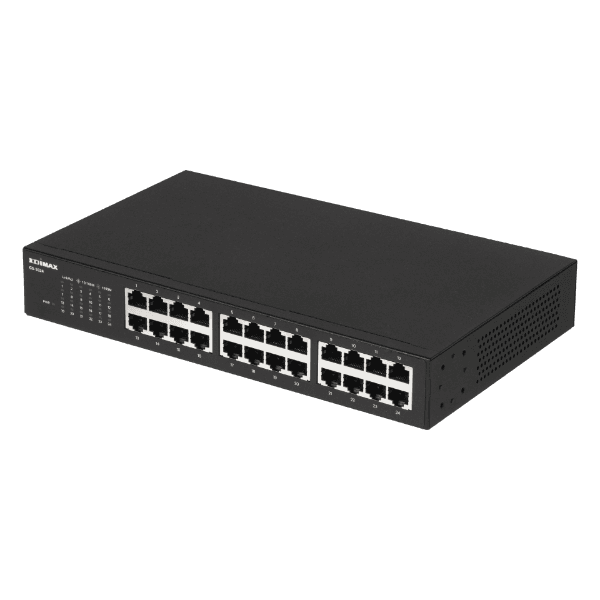 Edimax EDIMAX 24 Port Gigabit Rack-Mount Unmanaged Switch. GS-1024