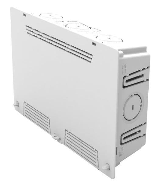 Dynamix DYNAMIX 9" Recessed Plastic Enclosure with Flush Lid. Slim HWS-903WR