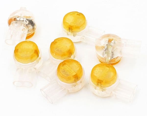 Ideal Industries IDEAL INDUSTRIES UY2 Yellow IDC 2-Wire Butt Splice Jellybean Wire IDL86-955