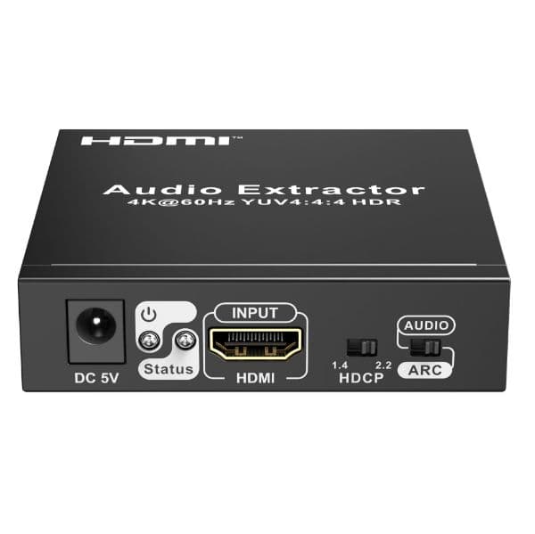 Lenkeng LENKENG HDMI Audio Extractor. 1x HDMI In. 1x HDMI Out. 3x Audio Out. LKV3061