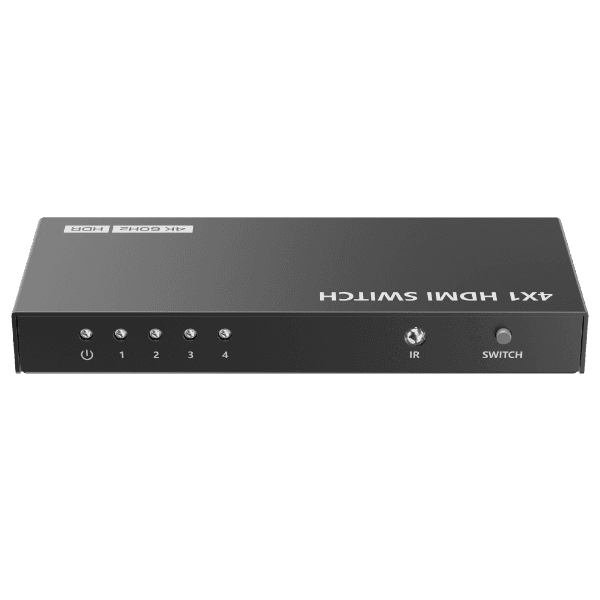 Lenkeng 4K 4-In-1-Out HDMI HDR Switch. Support 12 Bit Full HD Video 3D Video 4K X 2K@30/60 LKV401HDR-V3-0