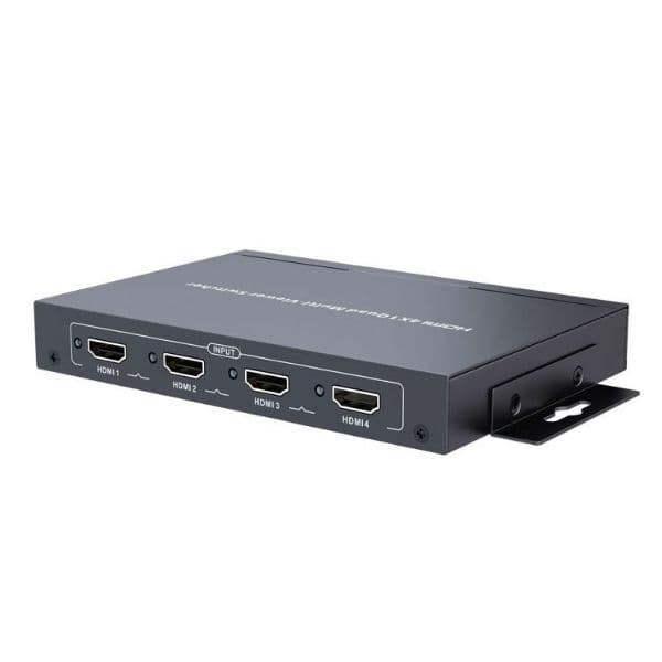 Lenkeng LENKENG 4-In-1-out HDMI Multiviewer Switch. Displays Video from 4x HDMI LKV401MS