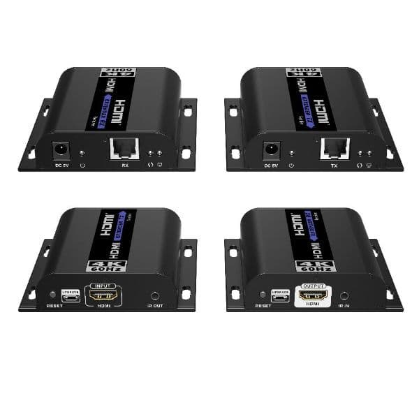 Lenkeng LENKENG HDbitT HDMI Extender over IP CAT5/5e/6 Network Cable Kit LKV483