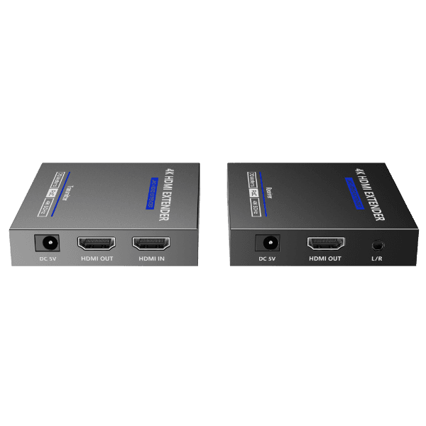 Lenkeng LENKENG HDMI 2.0 Extender over Cat6/6e Kit with PoC for Rx. LKV565P