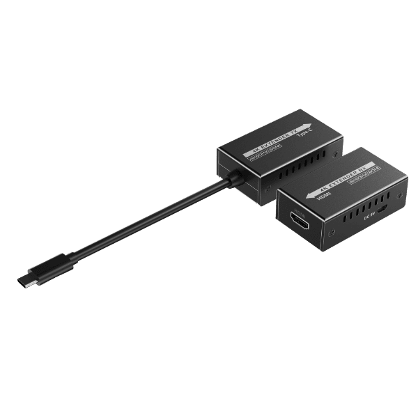 Lenkeng LENKENG USB-C to HDMI Extender Includes both Tx & Rx Units. LKV600TH-L