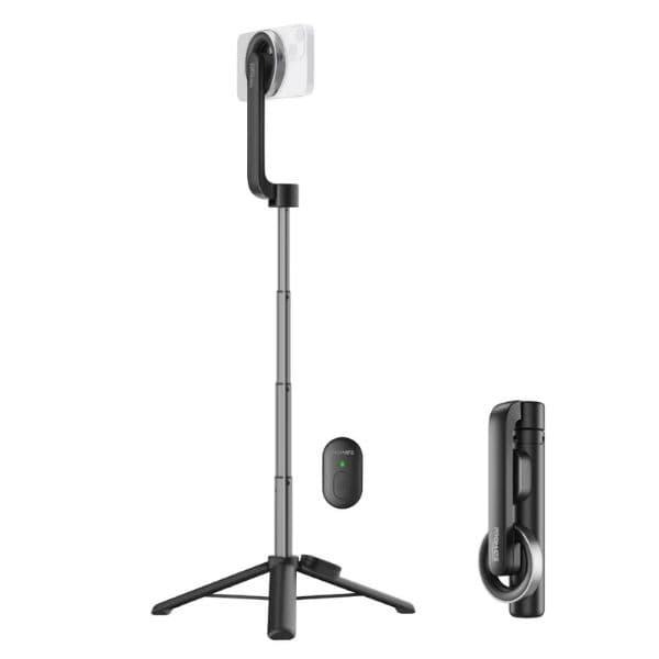 Promate MagSafe Foldable Selfie Stick with BT Remote Control MAGSTICK