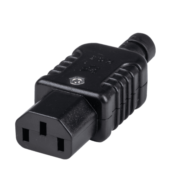 Dynamix DYNAMIX Re-wire able IEC Female C13 10A trailing socket. Termination: PA-IEC13