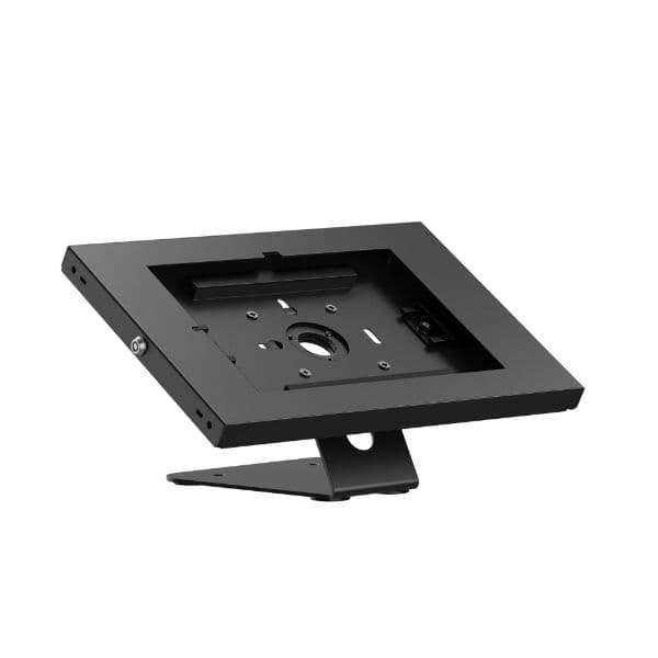 Brateck BRATECK Anti-Theft Enclosed Wall Mount Countertop Tablet Kiosk Black PAD34-02