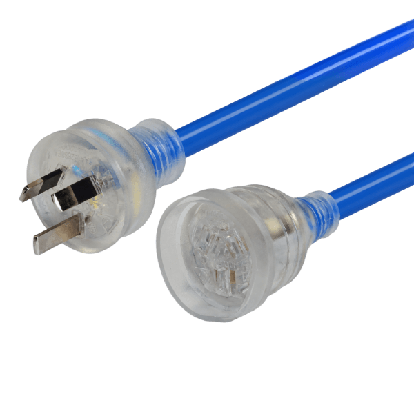 Dynamix 15m Extension Lead 15A Extra Heavy Duty Industrial 3 Core PEXT15A15