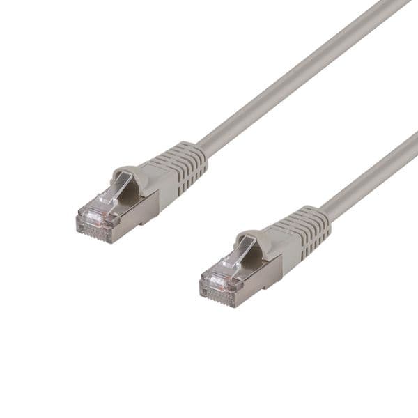 Dynamix DYNAMIX 1.5m Cat6A S/FTP Beige Shielded 10G Patch Lead. PL-AUGS-1H