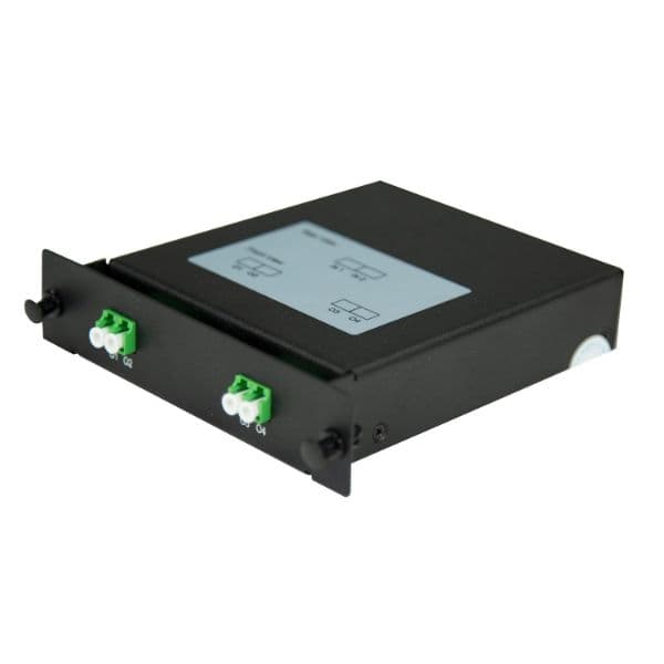 Dynamix DYNAMIX PLC Fibre Optic 2:4 LC/APC Splitter NON-Cassette Rear Input PLC-LCAPC-24R