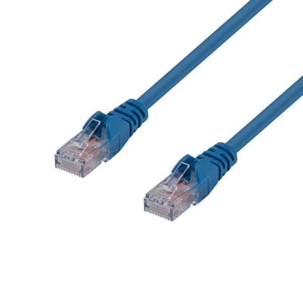 Dynamix DYNAMIX 50m Cat6 Blue UTP Patch Lead (T568A Specification) 250MHz PLE-C6A-50
