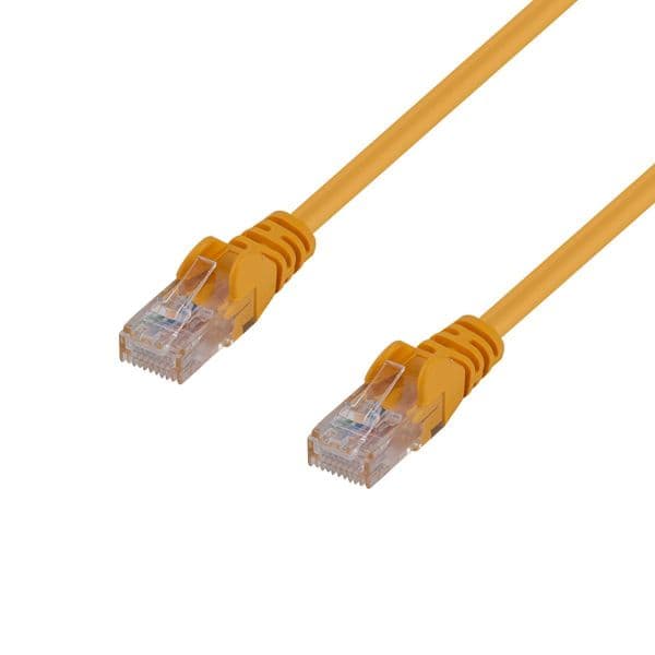 Dynamix DYNAMIX 5m Cat6 Yellow UTP Patch Lead (T568A Specification) 250MHz PLY-C6A-5
