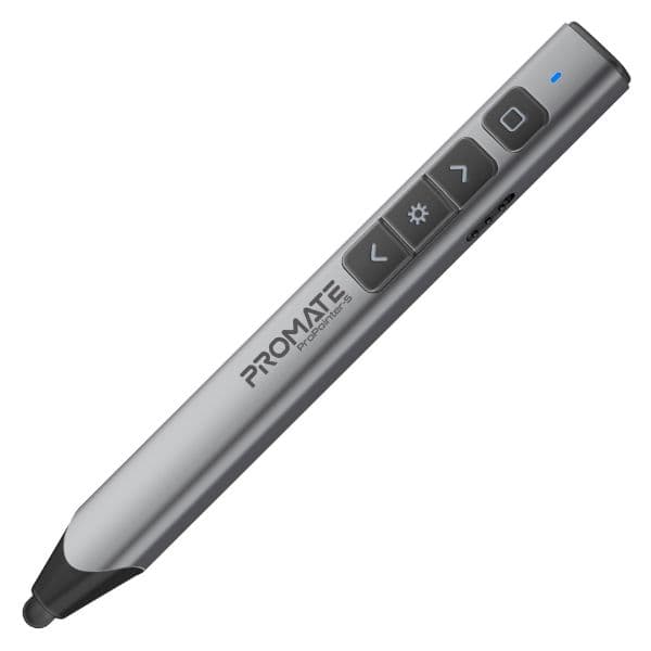 Promate PROMATE Universal Intuitive Laser Pointer with Built-in Stylus Pen. PROPOINTER-S