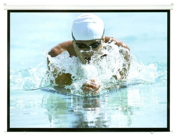 Brateck BRATECK 100' Projector Screen, Manual Self Locking, Matte Finish PRS100M