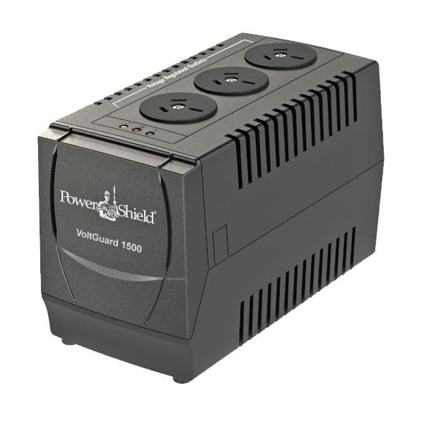 Powershield POWERSHIELD VoltGuard AVR 1500VA / 750W with 3x 3 Pin Outlet Sockets. PSVG1500