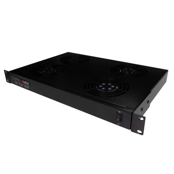 Dynamix DYNAMIX 1U Fan Unit with 4x fans. 19' Installation. 290mm Deep RAFT