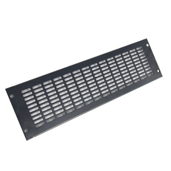 Dynamix DYNAMIX 3RU Vented Blanking Panel. Black Colour RAVBP-3RU