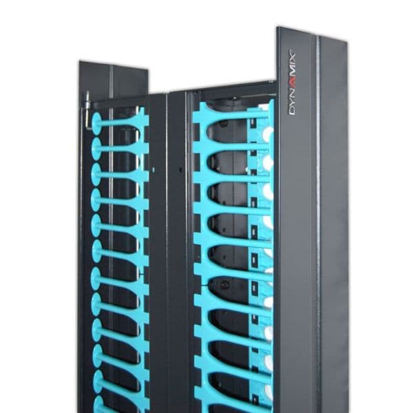 Dynamix DYNAMIX Dual 300mm wide finger duct cable management Panels for RDF47CM-300