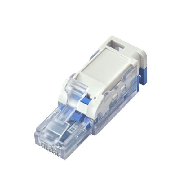 Dynamix DYNAMIX RJ45 UTP Cat6A Tooless Flexible Plug. Works with both RJ-TL6AUTPV2