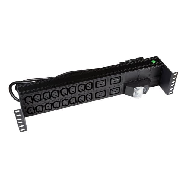 Dynamix DYNAMIX 20 Outlet Horizontal Power Rail  (16x 10A IEC C13 & 4x 16A IEC RPR-IEC-16A20H