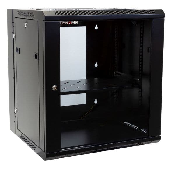 Dynamix DYNAMIX 12RU Universal Swing Wall Mount Cabinet. Removable Rackmount RSFDS12