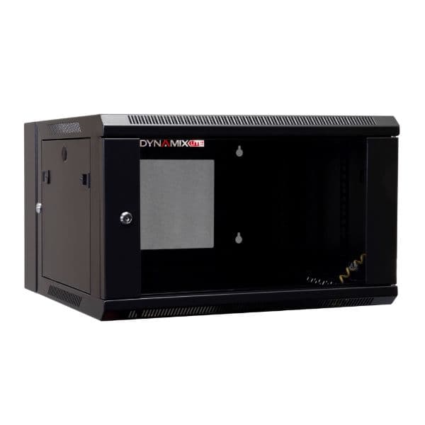 Dynamix DYNAMIX LITE 6RU Swing Wall Mount Cabinet. 600x550x368mm (WxDxH) RSFDSL6