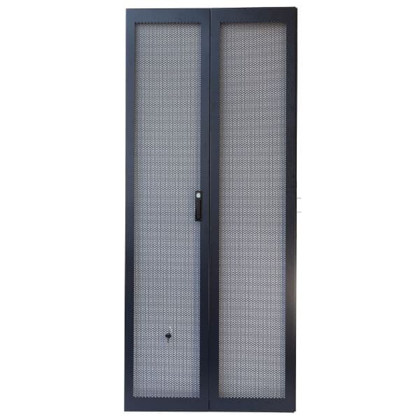 Dynamix DYNAMIX 42RU Dual Mesh Pantry Style Door Kit for SR Series 800mm Wide RSRFD42RU