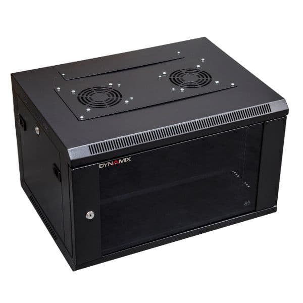 Dynamix DYNAMIX 6RU Wall Mount Cabinet 450mm Deep (600 x 450 x 368mm). RWM6