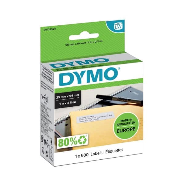 Dymo DYMO Genuine Labelwriter Return Address Labels.1 Roll (500 S0722520