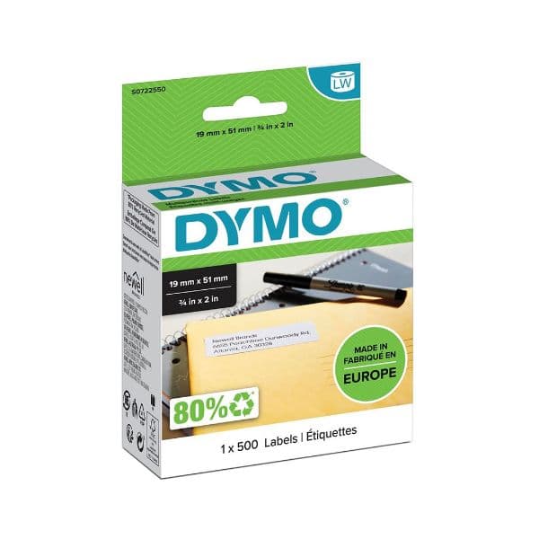 Dymo DYMO Genuine LabelWriter Multi Purpose Labels.1 roll (500 S0722550