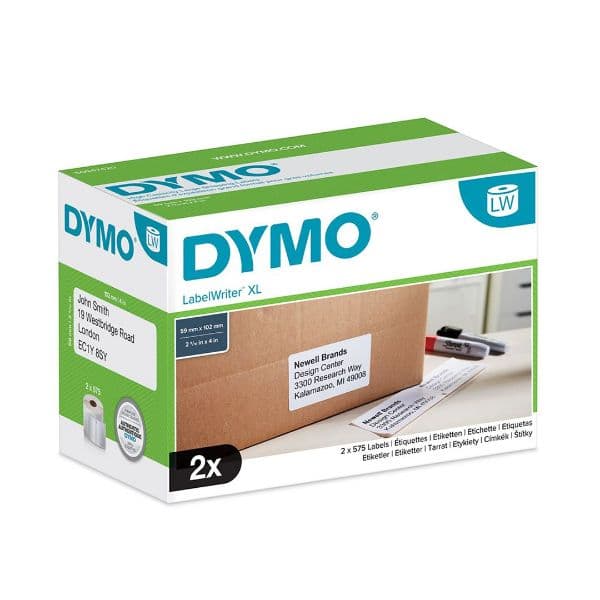 Dymo DYMO Genuine LabelWriter High Capacity Large Shipping Labels, S0947420