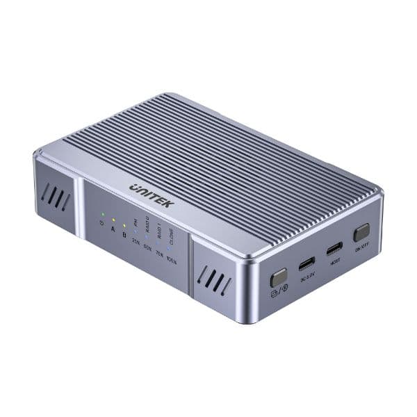 unitek UNITEK SolidForce 20Gbps Dual Bay Raid M.2 SSD Enclosure. S1247A