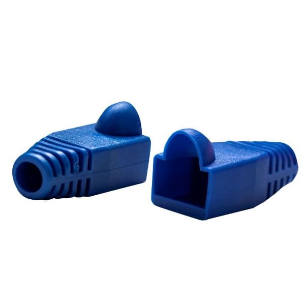 Dynamix DYNAMIX BLUE RJ45 Strain Relief Boot (6.0mm Outside Diameter). 20pk SRB-UTP-BL-20