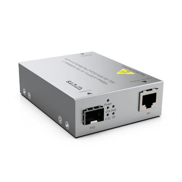 Cts CTS 1GBase-X SFP to 10/100/1000 Base-T 802.3BT 90W Output POE SRC-3002SFP-BT