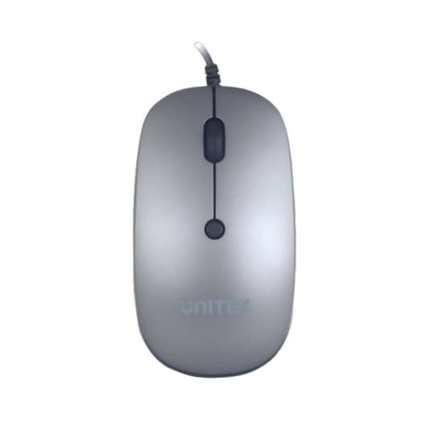 unitek UNITEK Wired Mouse Space Grey T060B
