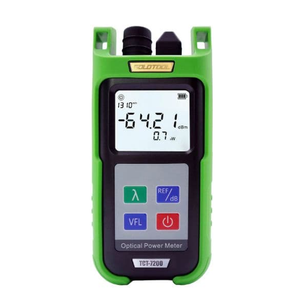 Goldtool GOLDTOOL Optical Power Metre with VFL. Laser Range up to 30kms. TCT7200