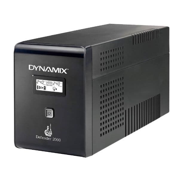 Dynamix DYNAMIX Defender 2000VA(1200W) Line Interactive UPS, 3x NZ Power UPSD2000