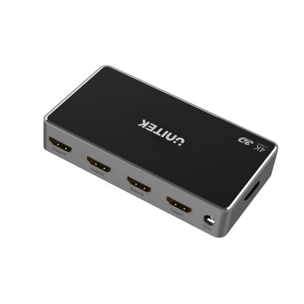 Unitek UNITEK 1-In-4-Out 4K HDMI 1.4 Splitter. Supports up to 4K@30Hz V1109A