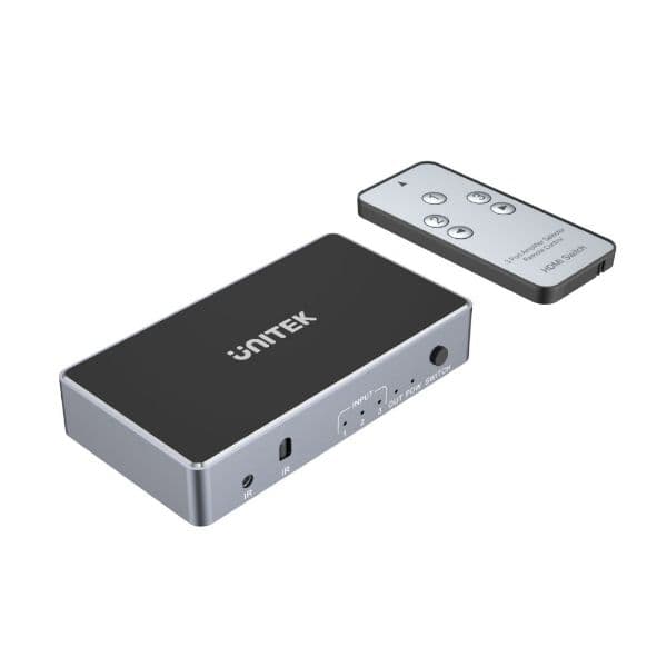 Unitek UNITEK 3-In-1-Out 4K HDMI 1.4b Switch. Supports up to 4K@30Hz V1111A
