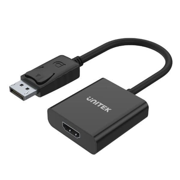 Unitek UNITEK 1080P DisplayPort to HDMI FHD Adapter with 20cm Cable. Y-5118DA