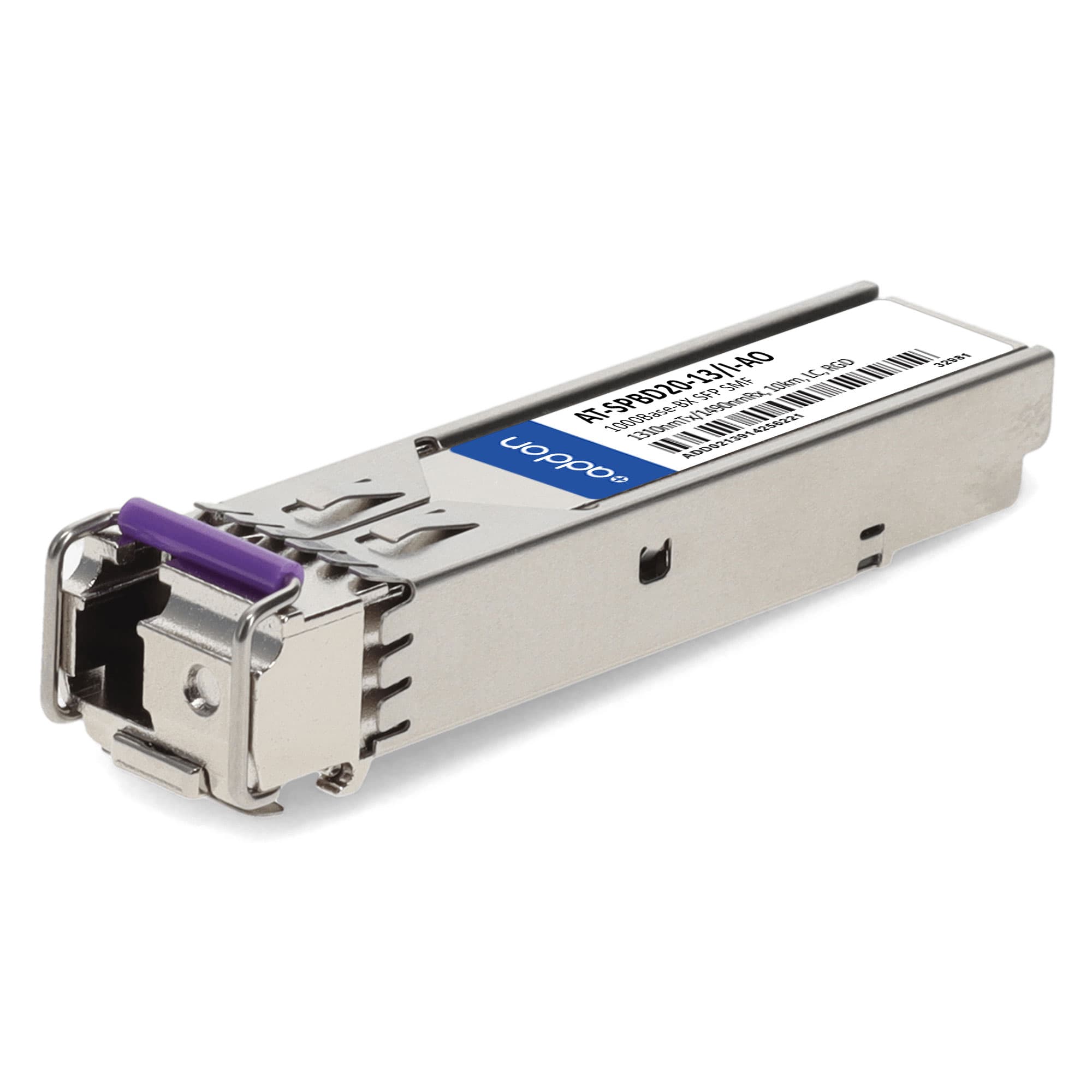 Allied Telesis AT-SPBD20-13/I 20 km- Bidirectional- 1 Gigabit SFP- 9 Micron 394359