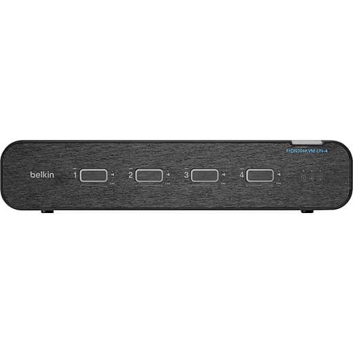 Belkin Universal 2nd Gen Secure KVM Switch - 4-Port Dual Head w/ CAC# 510813