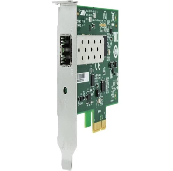 Allied Telesis AT-2911SFPa/2-901 TAA (Federal)- 1000X (SFP) x 2- PCIe Gigabit Fiber Adapter Card (NIC)- PXE-UEFI 511996
