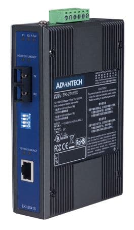 Advantech Advantech EKI-2541S-AE Ethernet to Single Mode Fiber AQ7015