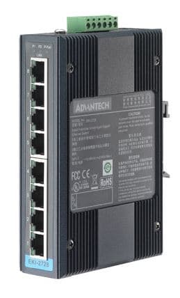 Advantech Advantech EKI-2728 8-Port Unmanaged GBE Ethernet AQ7036