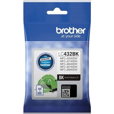 Brother Brother LC432BK  Black Ink Cartridge LC432BK