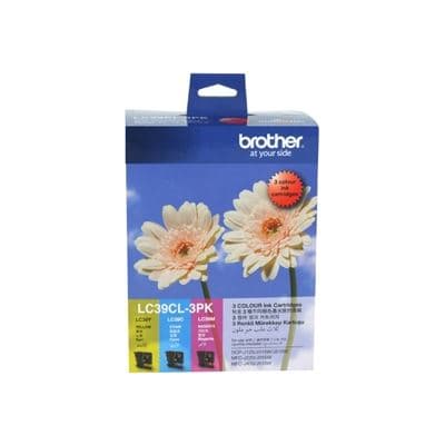 Brother Brother LC39CL3PK CMY Colour Ink Cartridges (Triple Pack) LC39CL3PK