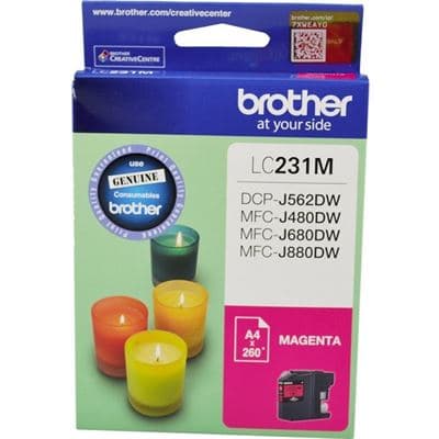 Brother Brother LC231M Magenta Ink Cartridge LC231M
