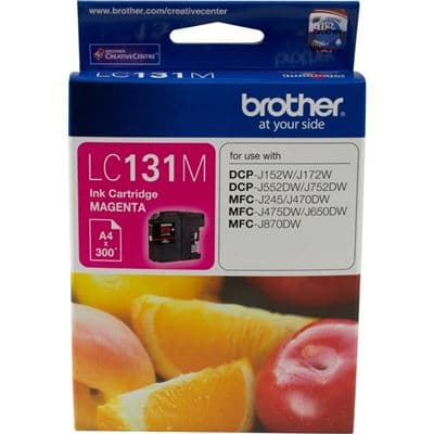 Brother Brother LC131M Magenta Ink Cartridge LC131M